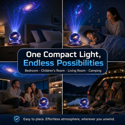 BVJ® Night Light Projector - Smart Holographic Star Projector