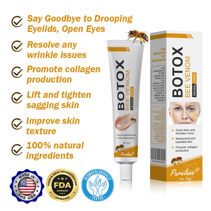 Pureluxo® Botox Bee Venom Wrinkle Removal Cream- LAST DAY 70% OFF🔥