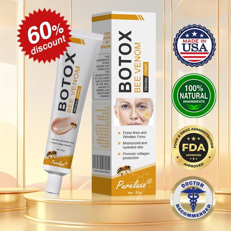 Pureluxo® Botox Bee Venom Wrinkle Removal Cream- LAST DAY 70% OFF🔥