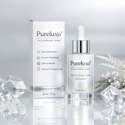 𝑷𝒖𝒓𝒆𝒍𝒖𝒙𝒐® 🇦🇺 Stem Cell–Inspired & GHK-Cu Powered Wrinkle-Refining Serum（Advanced Anti-Aging for Timeless, Radiant Skin）