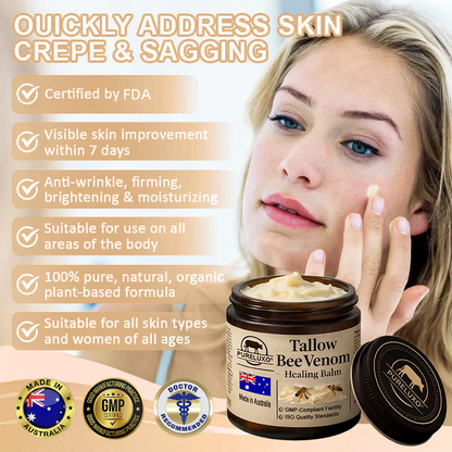 【𝐿𝑎𝑠𝑡 𝐷𝑎𝑦 𝑃𝑟𝑜𝑚𝑜𝑡𝑖𝑜𝑛 70% 𝑂𝐹𝐹】𝑷𝒖𝒓𝒆𝒍𝒖𝒙𝒐® 🇦🇺 𝑇𝑎𝑙𝑙𝑜𝑤 & 𝐵𝑒𝑒 𝑉𝑒𝑛𝑜𝑚 𝑅𝑒𝑝𝑎𝑖𝑟 𝐶𝑟𝑒𝑎𝑚（for acne, wrinkles, and damaged skin — steroid-free）