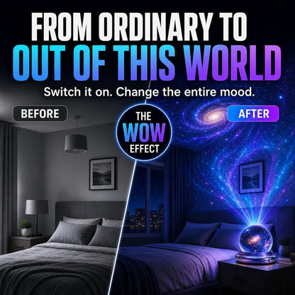 BVJ® Night Light Projector - Smart Holographic Star Projector