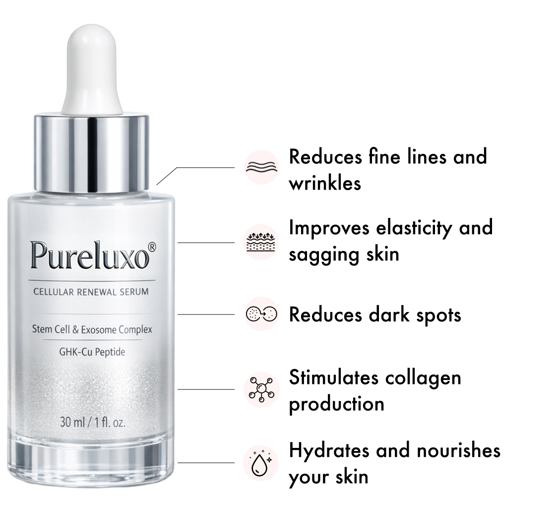 𝑷𝒖𝒓𝒆𝒍𝒖𝒙𝒐® 🇦🇺 Stem Cell–Inspired & GHK-Cu Powered Wrinkle-Refining Serum（Advanced Anti-Aging for Timeless, Radiant Skin）