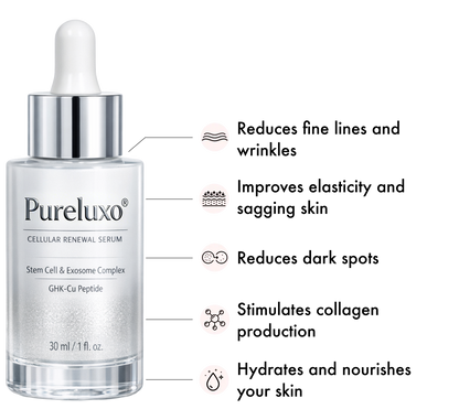 𝑷𝒖𝒓𝒆𝒍𝒖𝒙𝒐® 🇦🇺 Stem Cell–Inspired & GHK-Cu Powered Wrinkle-Refining Serum（Advanced Anti-Aging for Timeless, Radiant Skin）