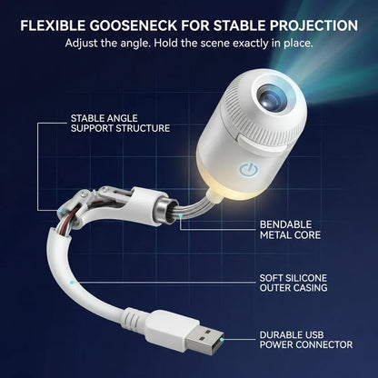 BVJ® Night Light Projector - Smart Holographic Star Projector